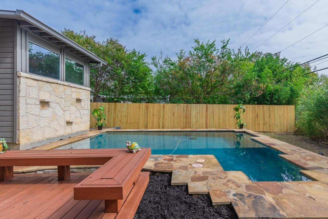 Serene Pool & Firepit In Stunning Home By Airport 圣安东尼奥 外观 照片